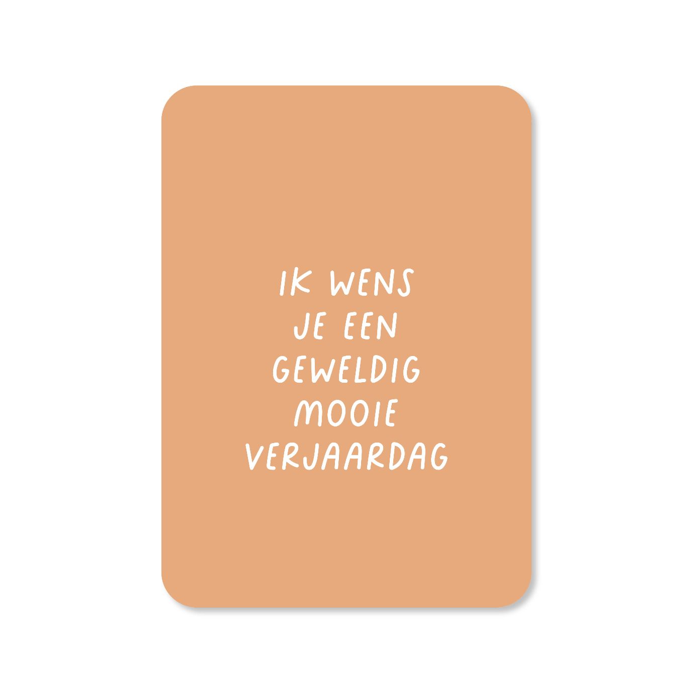 Kaart | Ik wens je een geweldige verjaardag