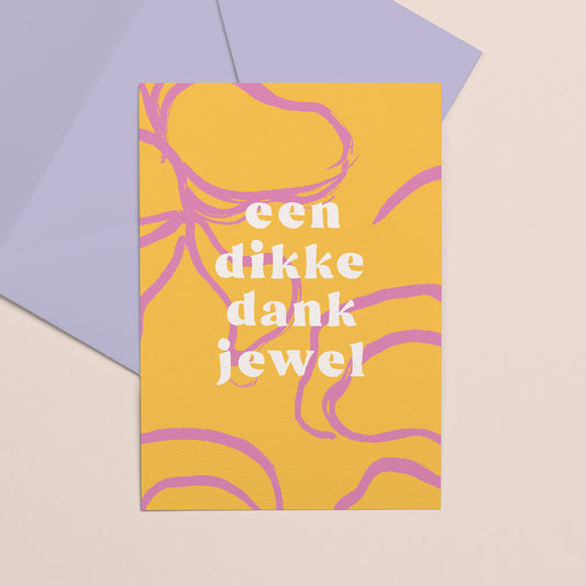 Kaart | Een dikke dankjewel